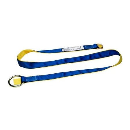 Werner Werner Cross Arm Strap, 8'L, O-Ring, D-Ring A111008